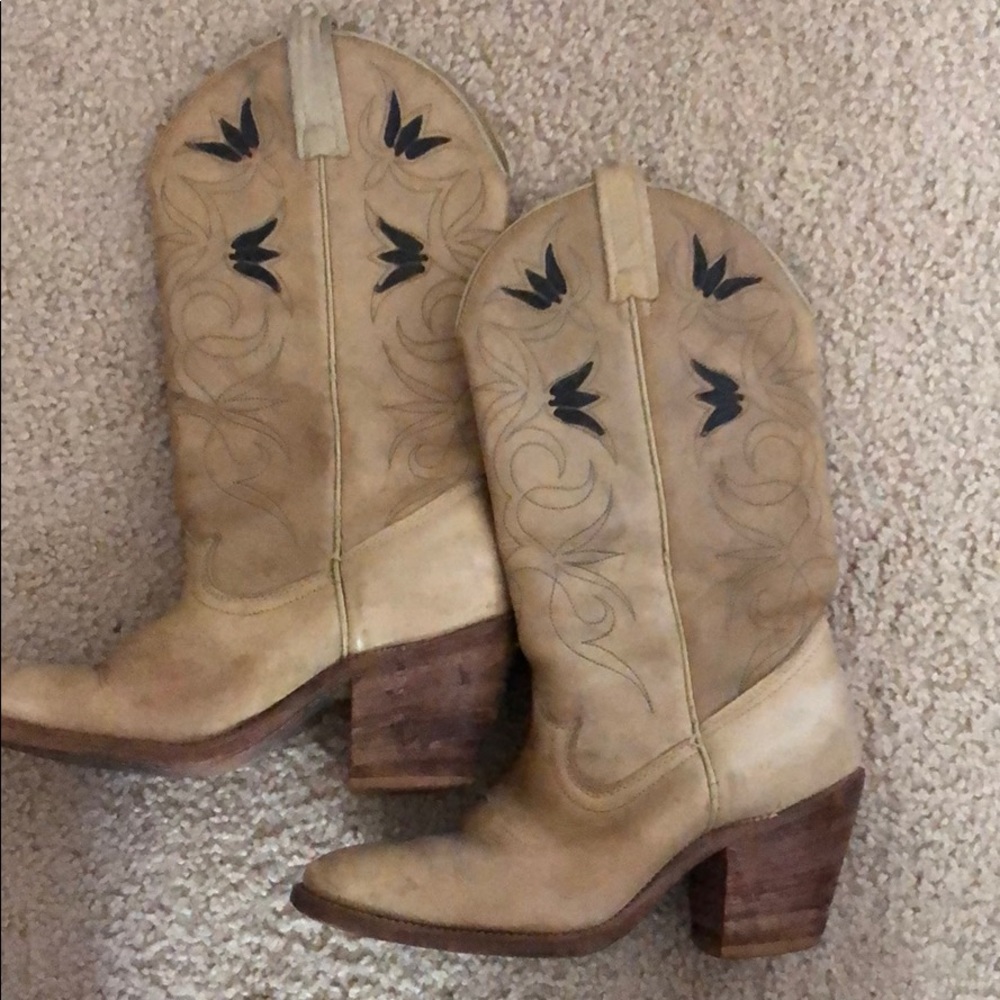 Genuine made in USA, cowboy boots 1970s